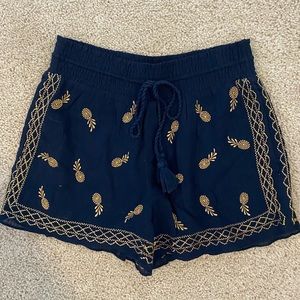 J. Crew Pineapple Shorts
